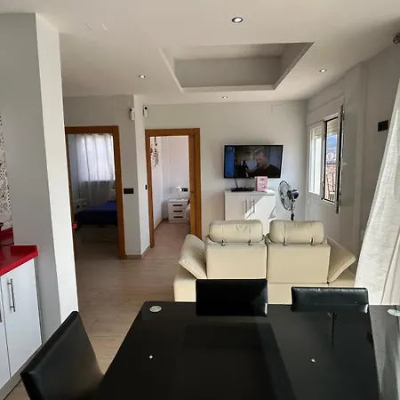 Vistas Rascacielos Infinito Ciudad Málaga Esterno foto
