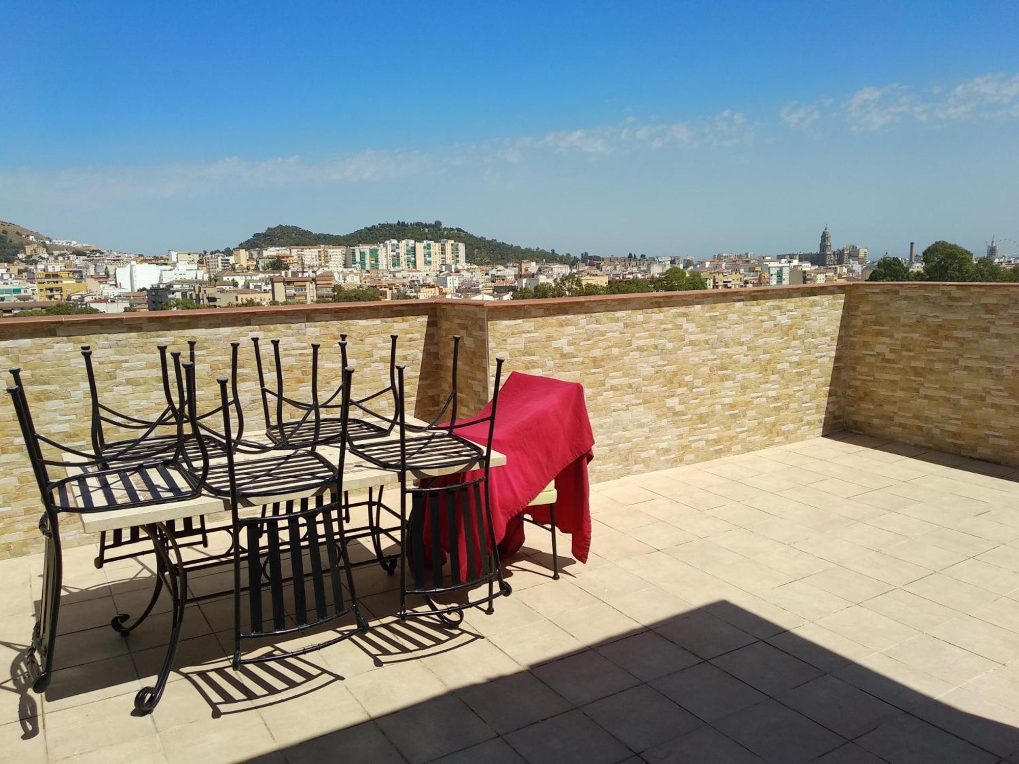 Vistas Rascacielos Infinito Ciudad Appartamento Málaga